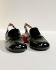 S4-9510 Mocassino Tropez Nero/Rosso