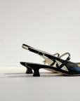 S4-C304 Slingback Nero