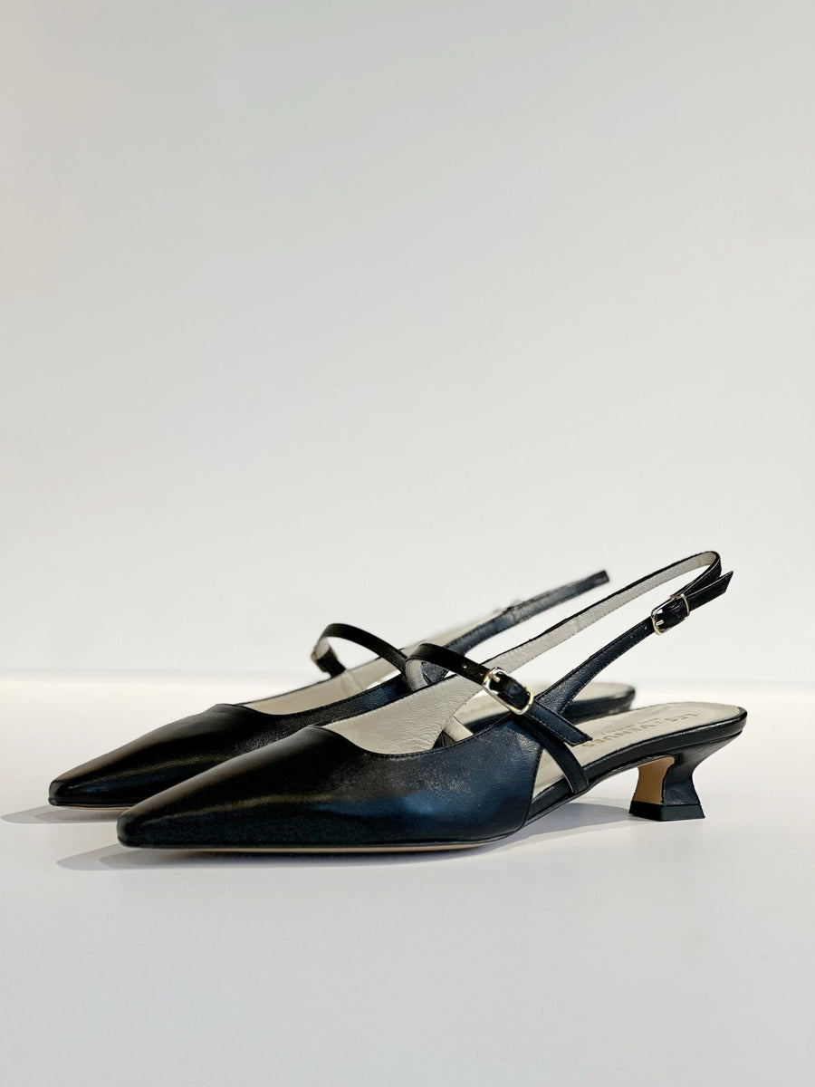 S4-C304 Slingback Nero