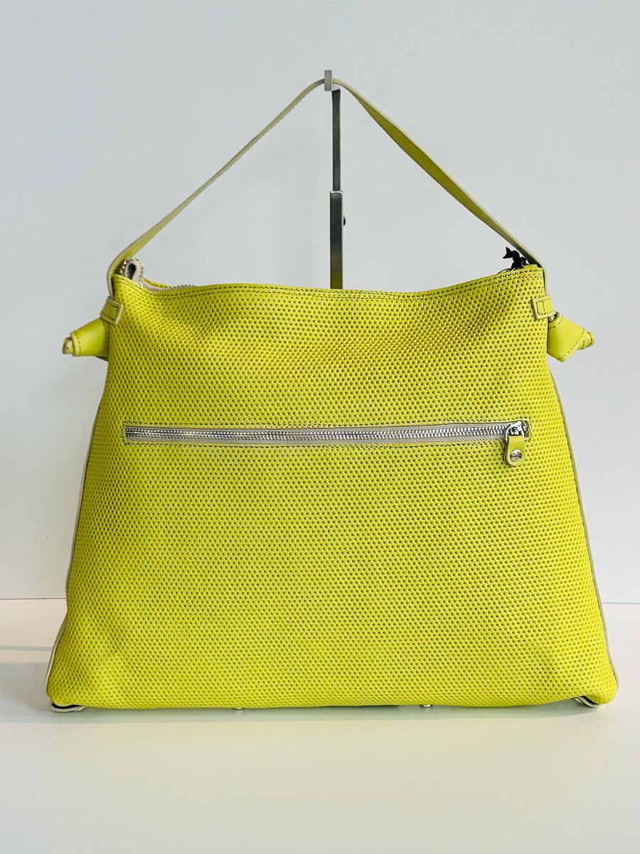 S4-CHIARA M Borsa Bull Traforo Stella Cyber Lime