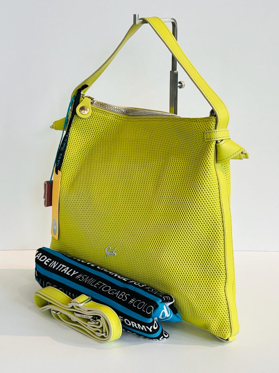 S4-CHIARA M Borsa Bull Traforo Stella Cyber Lime