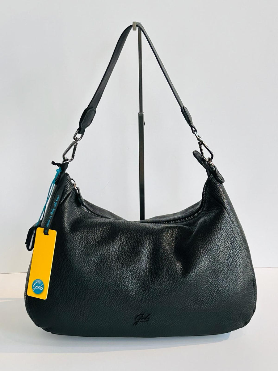 S4-ISABEL L Borsa Bull Black Nero