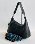 S4-ISABEL L Borsa Bull Black Nero