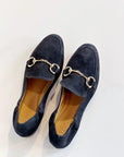 S3-0160 Giorgia Mocassino Camoscio Navy