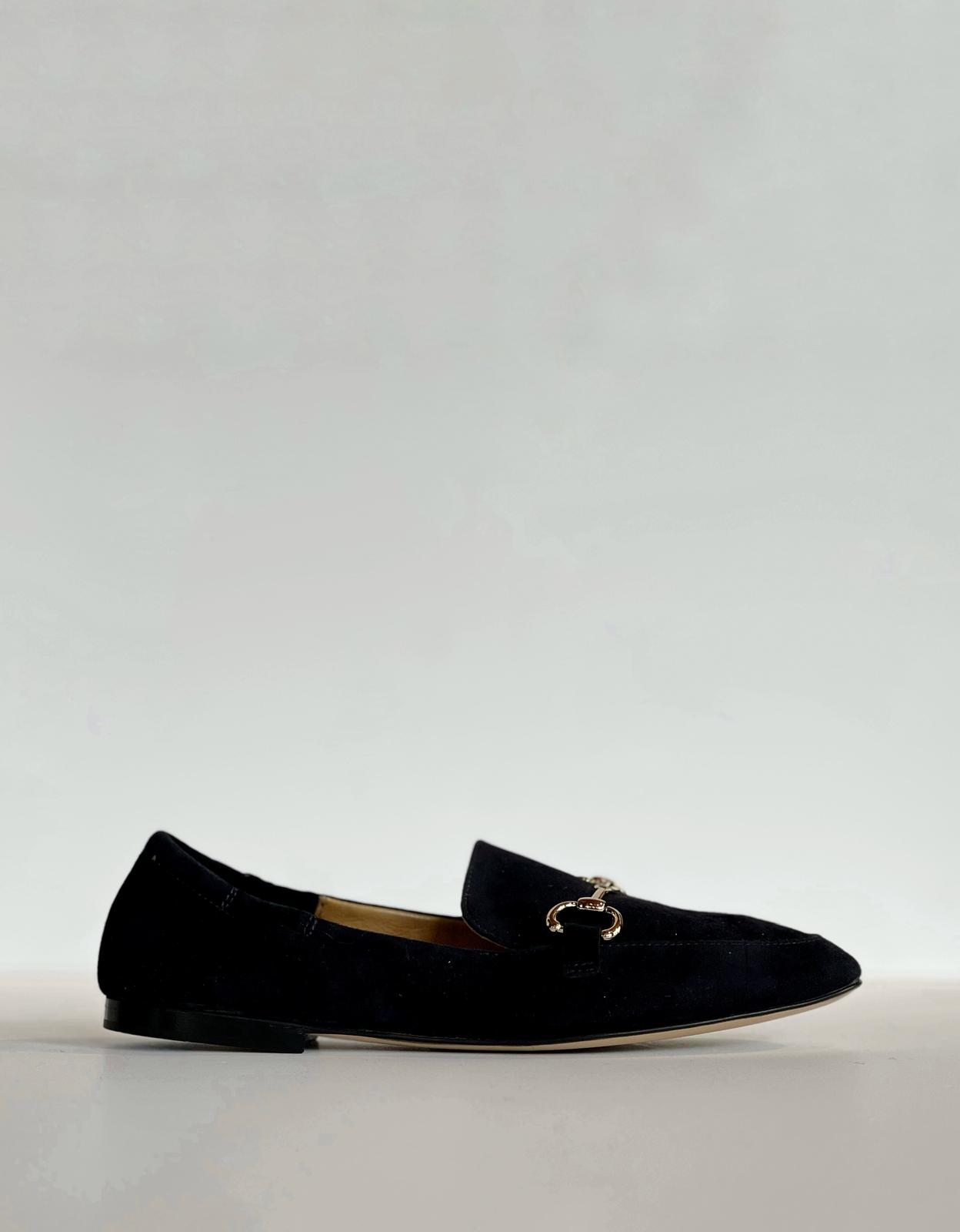 S3-0160 Giorgia Mocassino Camoscio Navy