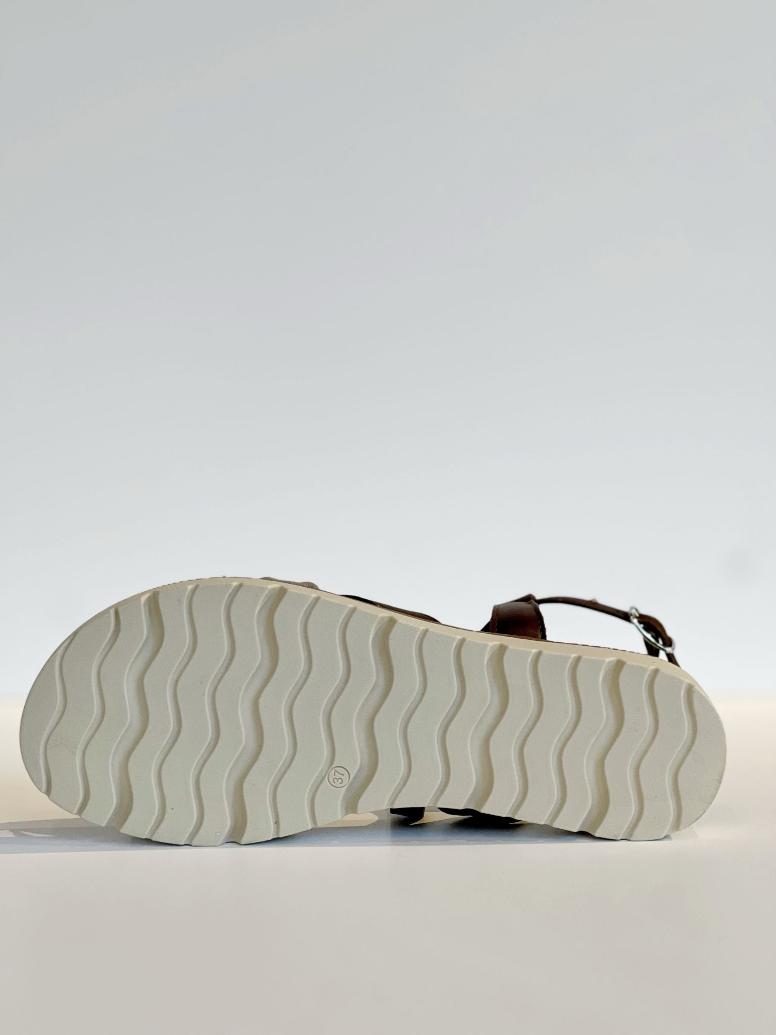 S4-1752 Infradito Zeppa Borchie Malva