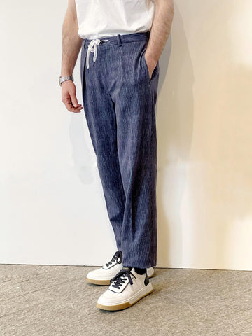 SU1-3039 Pantalone Laccio Blu Man