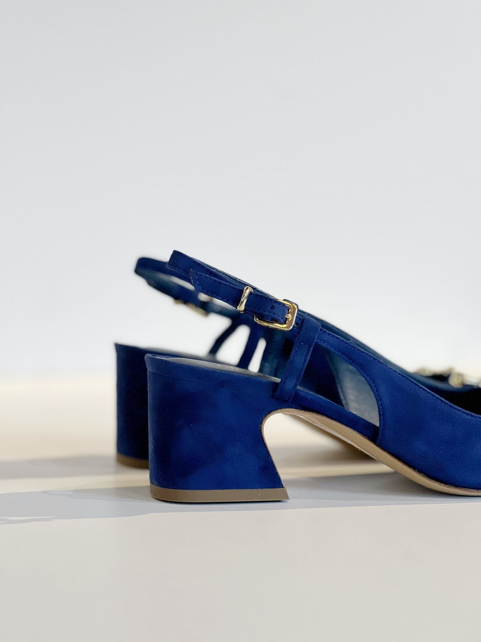 Q403 Chanel Camoscio Blu