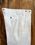 S2-CV100BX Pantalone Barber Bianco Man