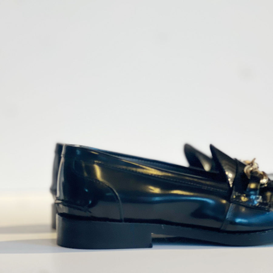 W4-PRA202 Mocassino Gucci Nero Woman