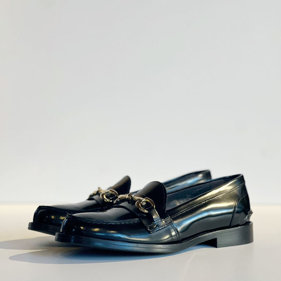 W4-PRA202 Mocassino Gucci Nero Woman