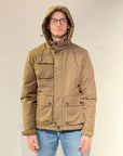 W4-4024 TEMPEST Parka Tecnico Cappuccio Tabacco Man