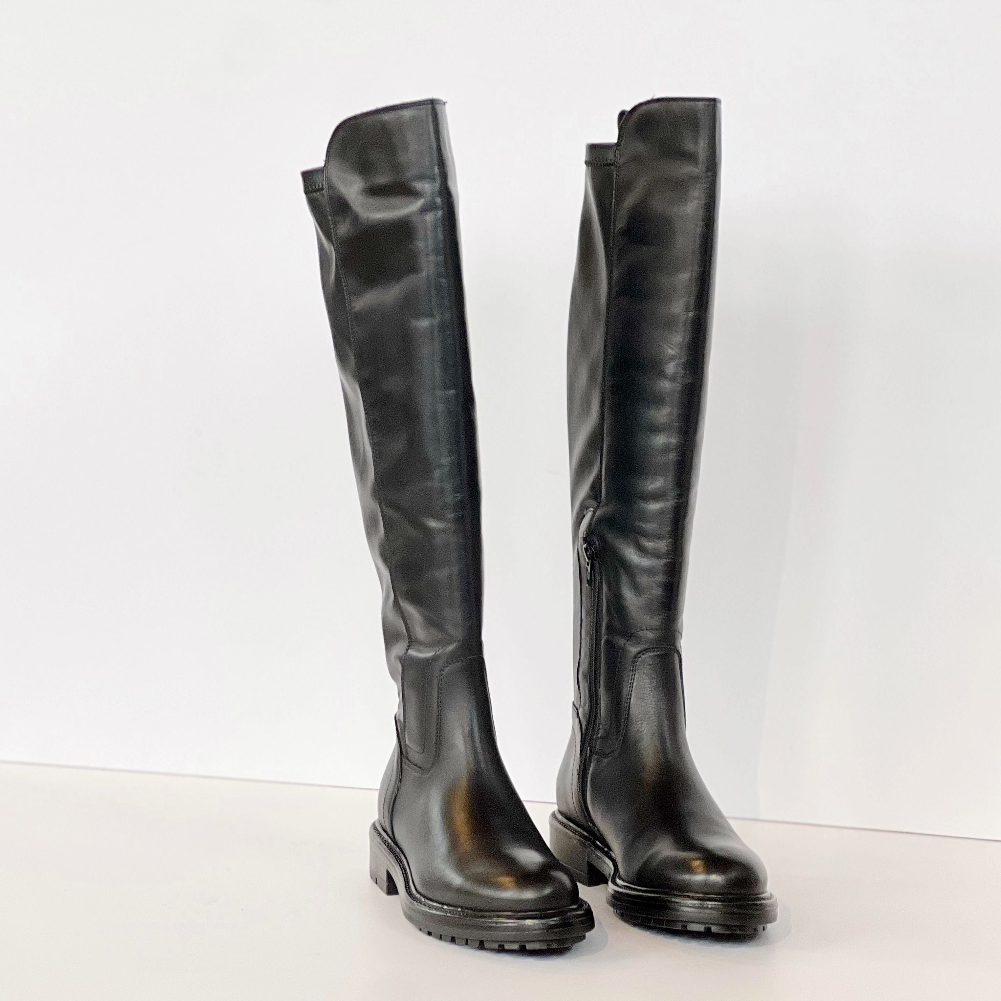 W4 - 158/23 Stivale Alto Nero