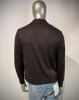 US6-SIMPLE Giubbotto Suede Maglia Pecan/Dark Brown Man