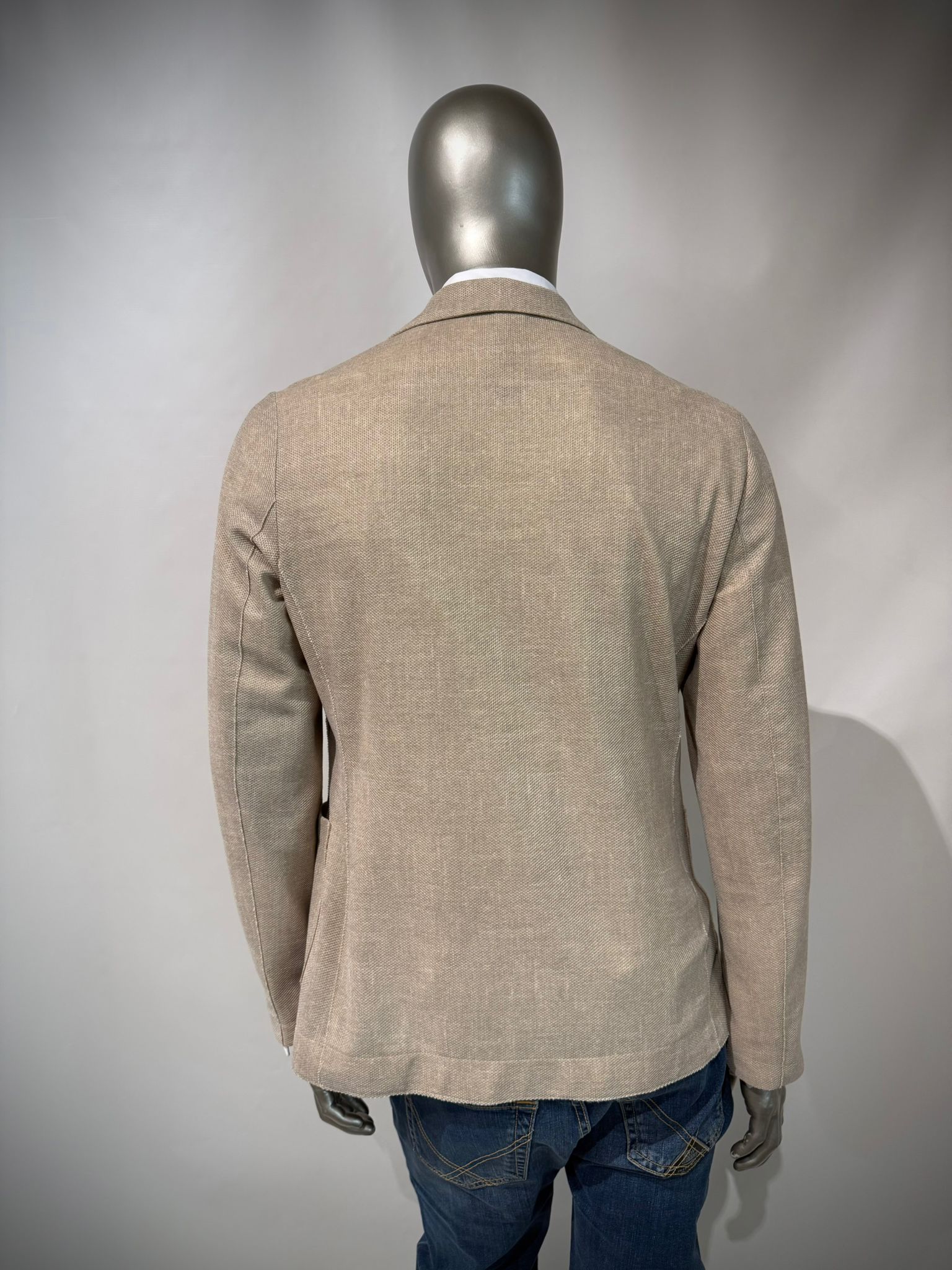 S6-PICKY591 Giacca Monopetto Corda Man