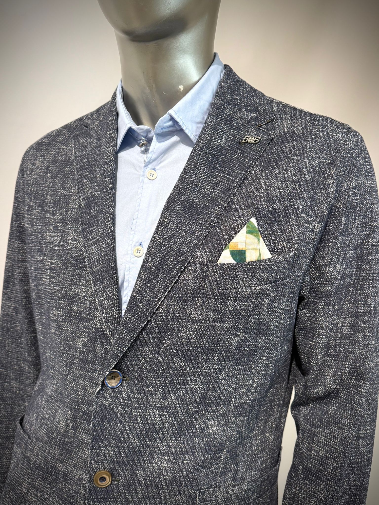 S6-EASY585 Giacca Monopetto Notte Man