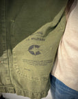 US6-ST.MALO Work Jacket Linen Green Man