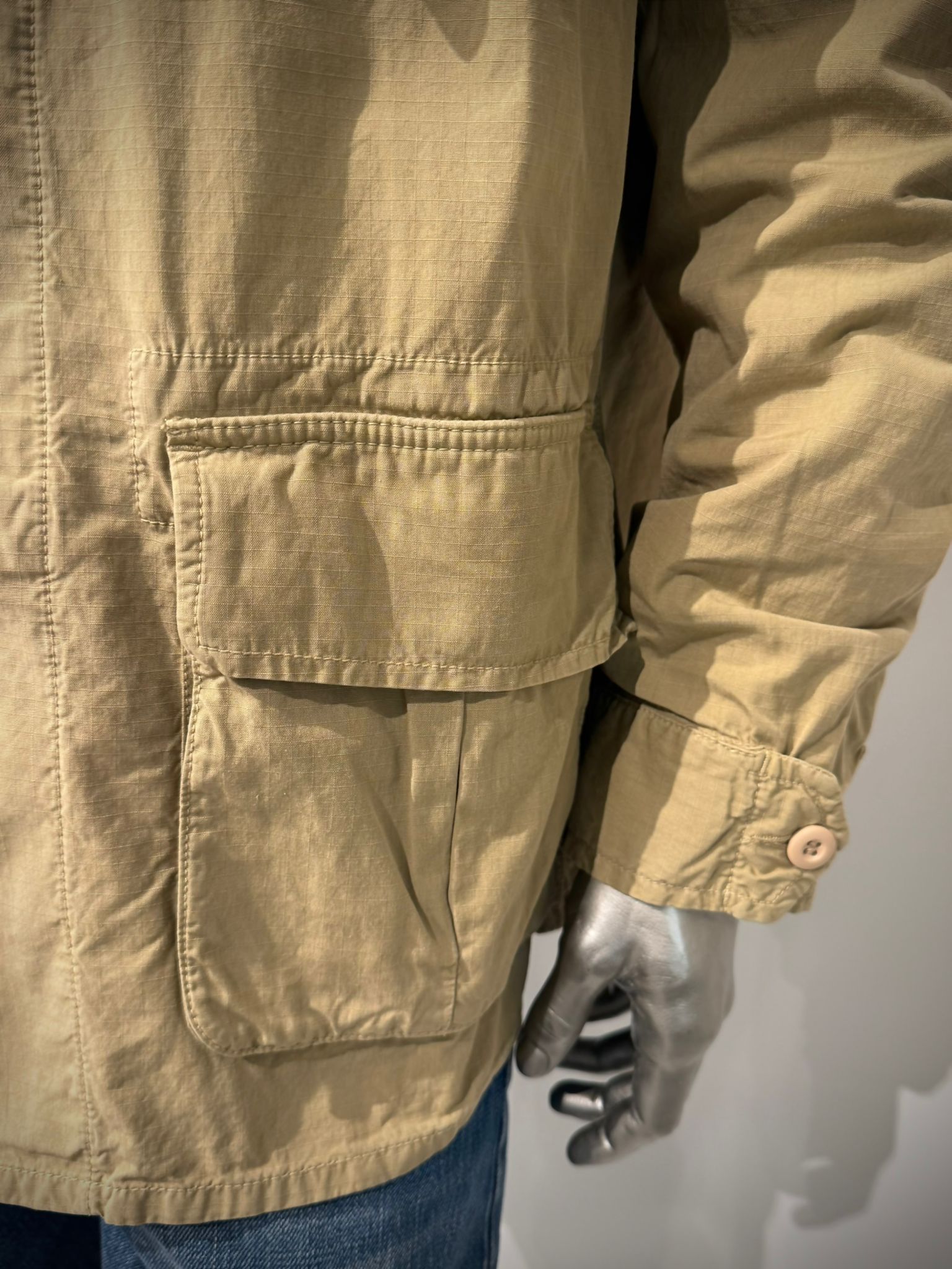 US6-INTREPID FieldJacket Ripstop Sand Man