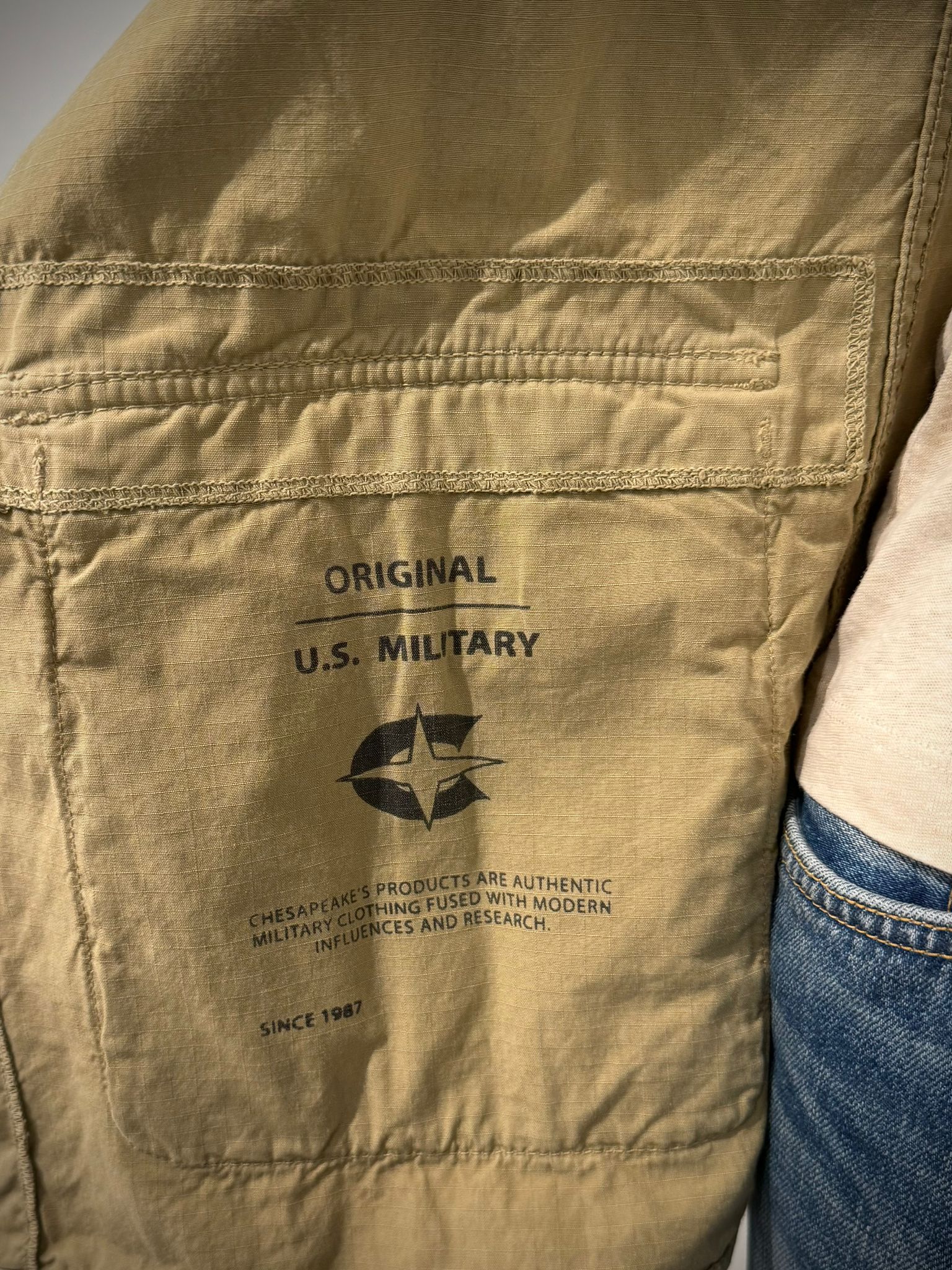 US6-INTREPID FieldJacket Ripstop Sand Man
