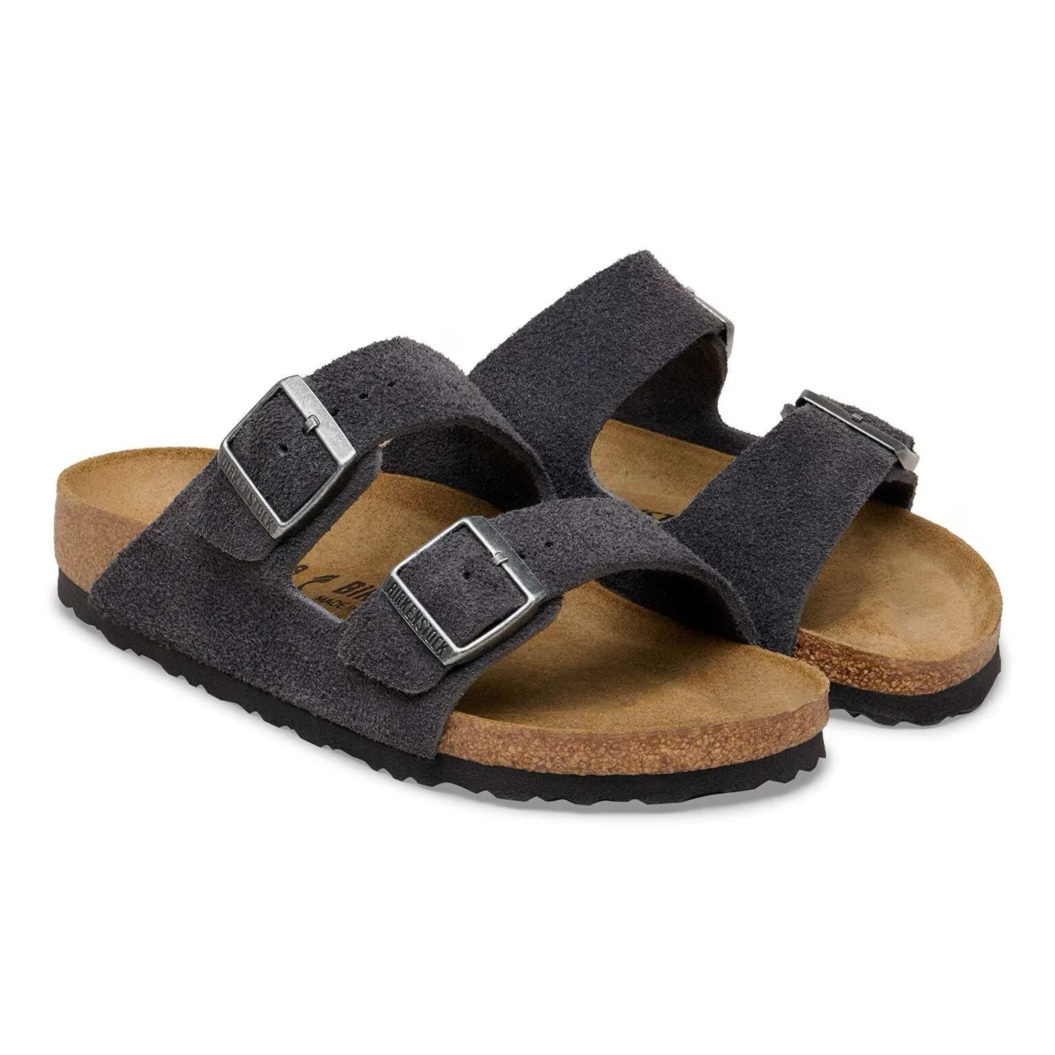 1031625 Arizona Suede Charcoal Man
