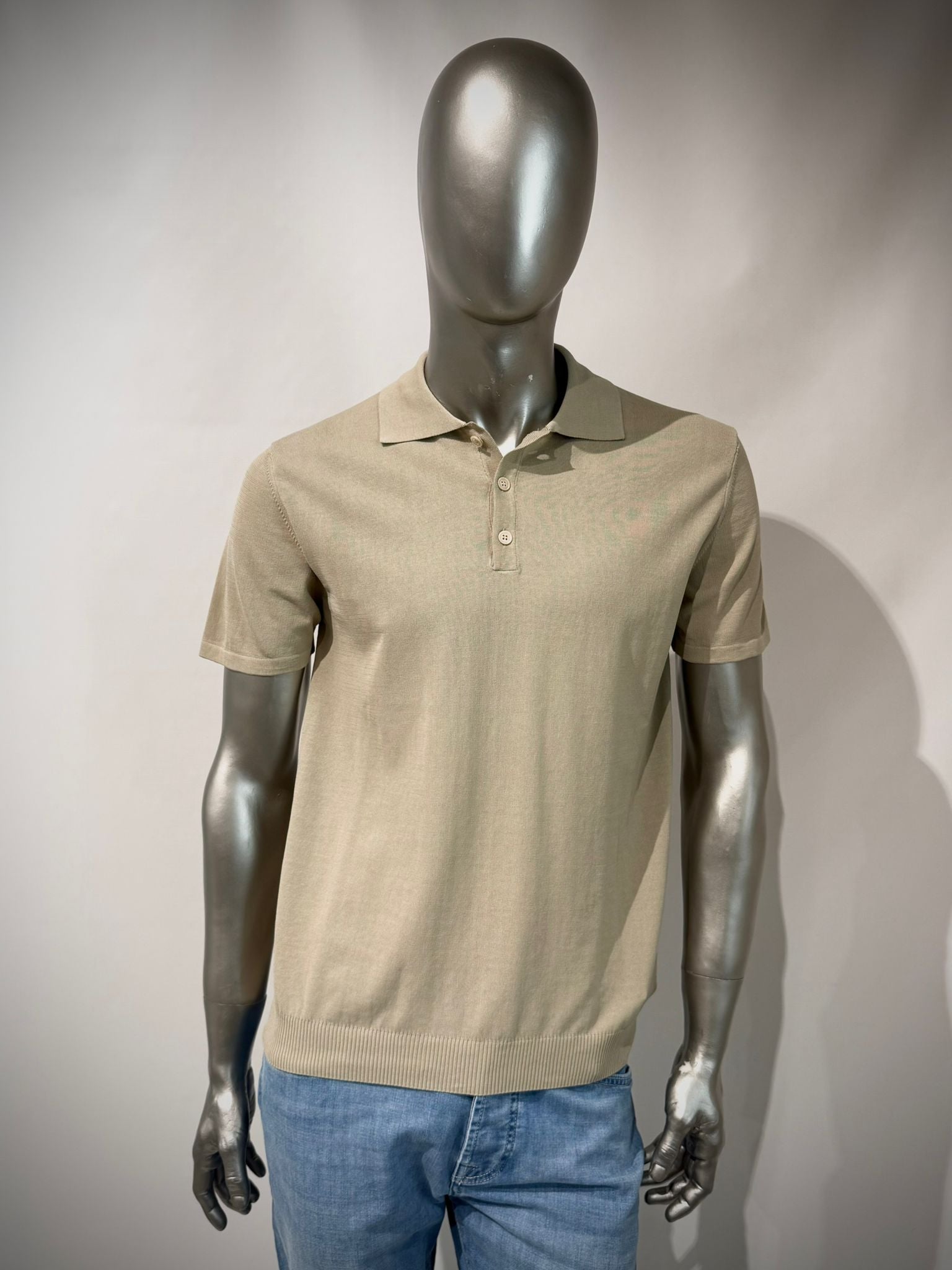 S6-0305 Polo Manica Corta Crepe Sacco Man