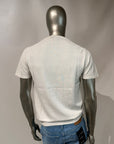 S6-0307 T-Shirt Manica Corta Crepe Bianco Man
