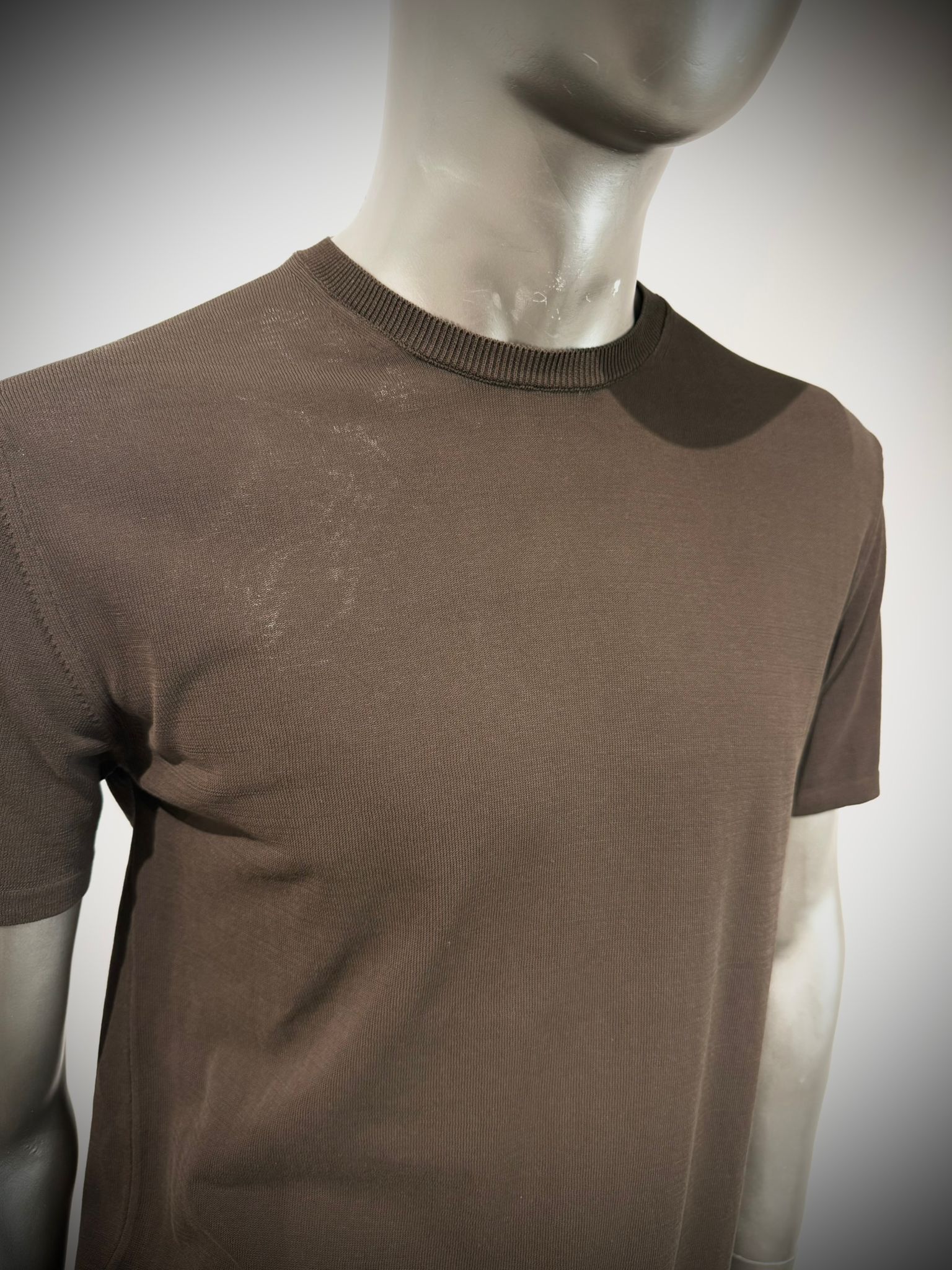 S6-0307 T-Shirt Manica Corta Crepe Moro Man
