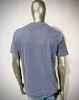 S6-0905 T-Shirt Cotone Organico Blue Man