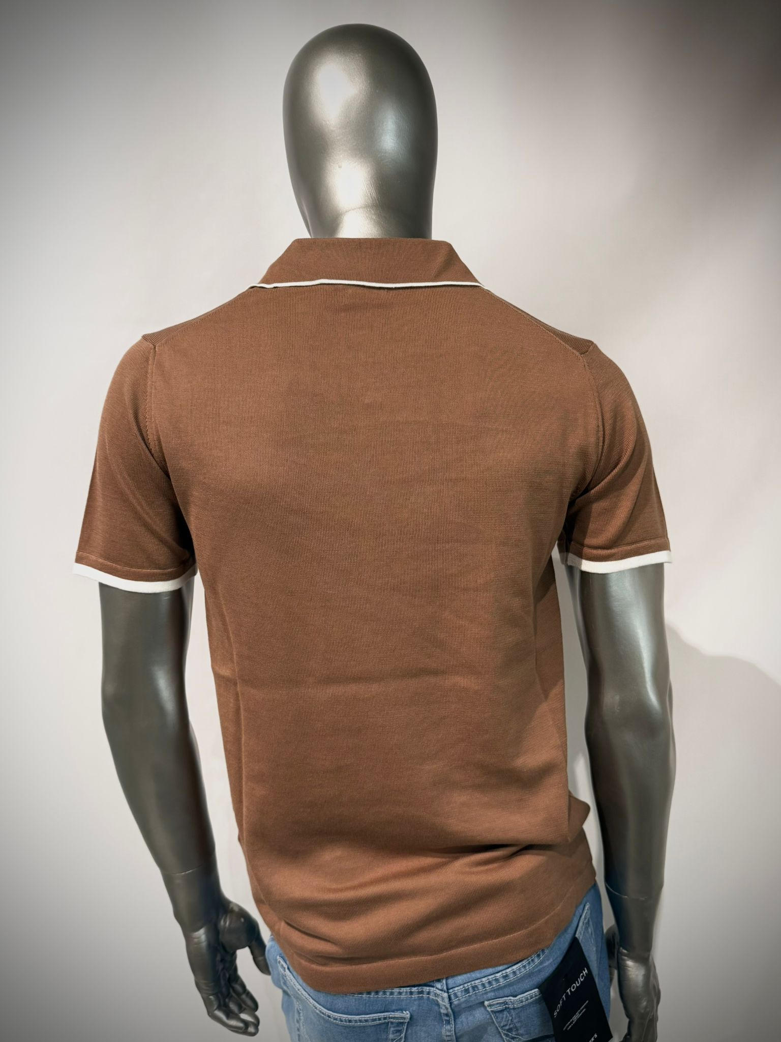 S6-3011 Polo Cotone Camel Man