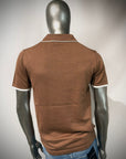 S6-3011 Polo Cotone Camel Man
