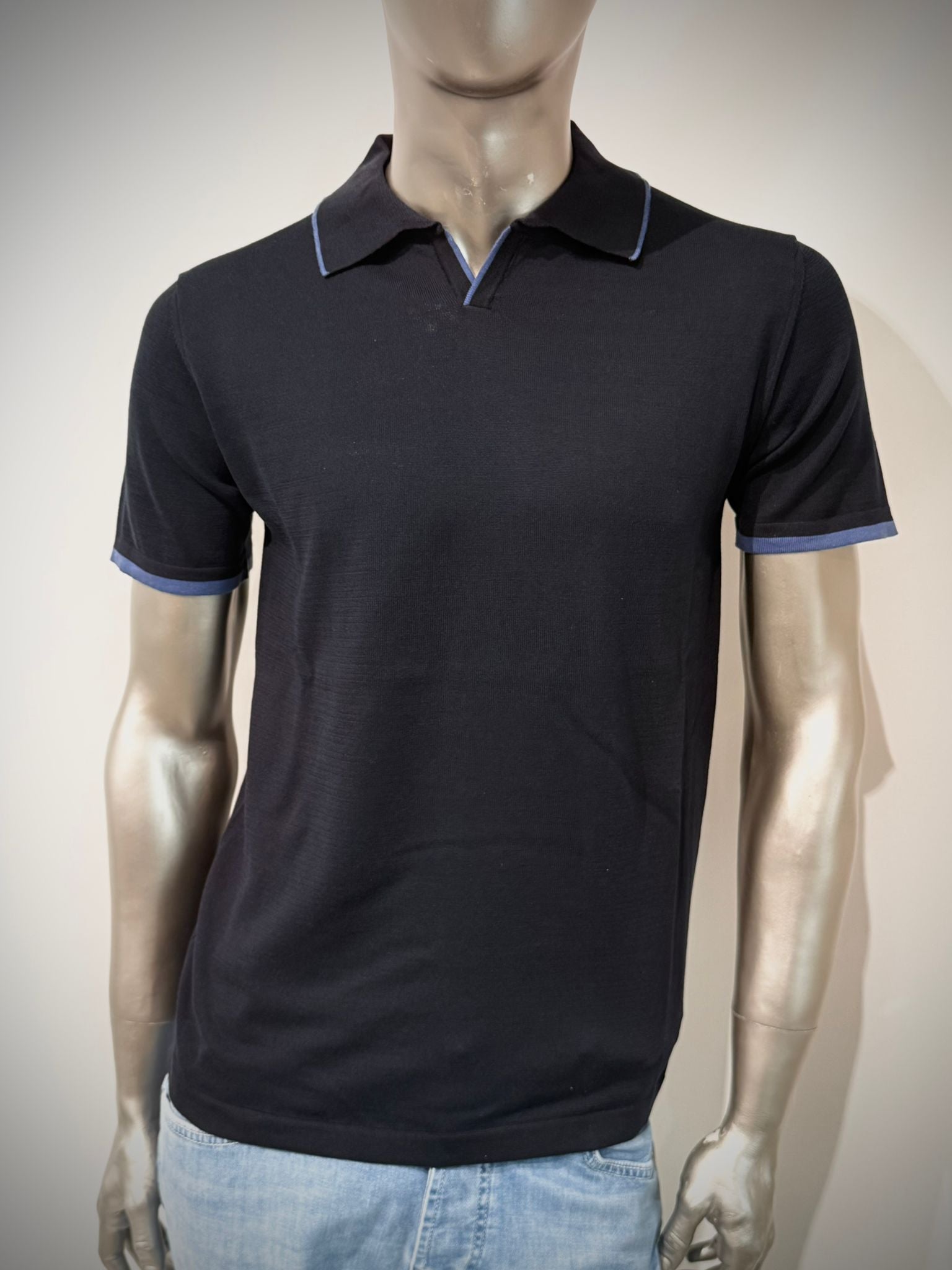 S6-3011 Polo Cotone Notte Man