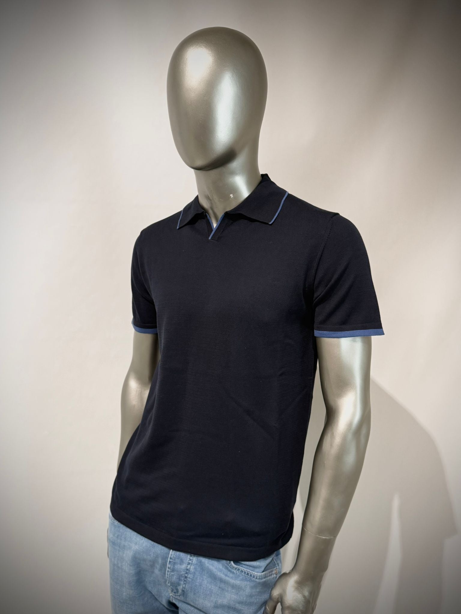 S6-3011 Polo Cotone Notte Man