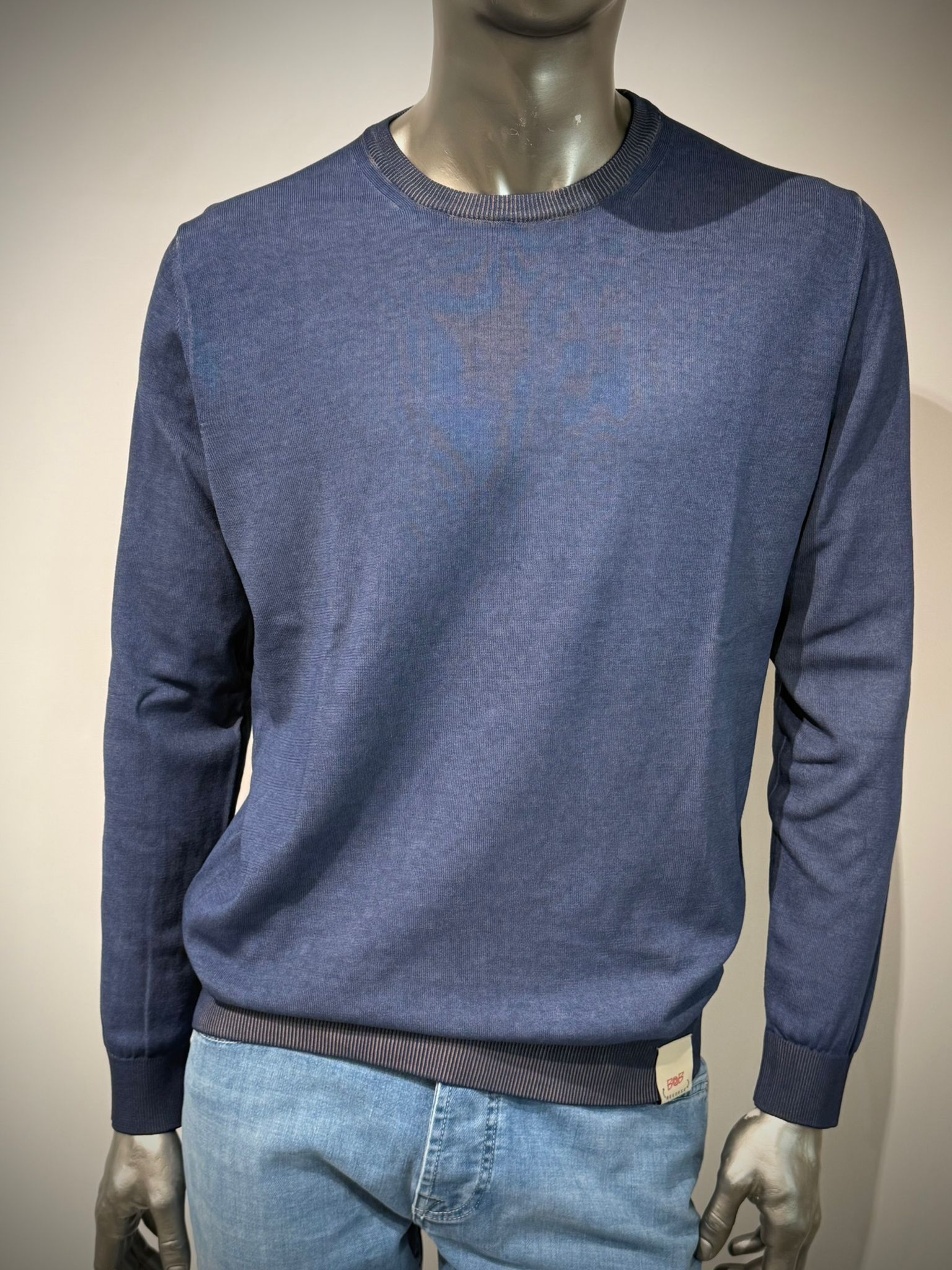 S6-BART Girocollo Reversibile Inchiostro/Yuta Man