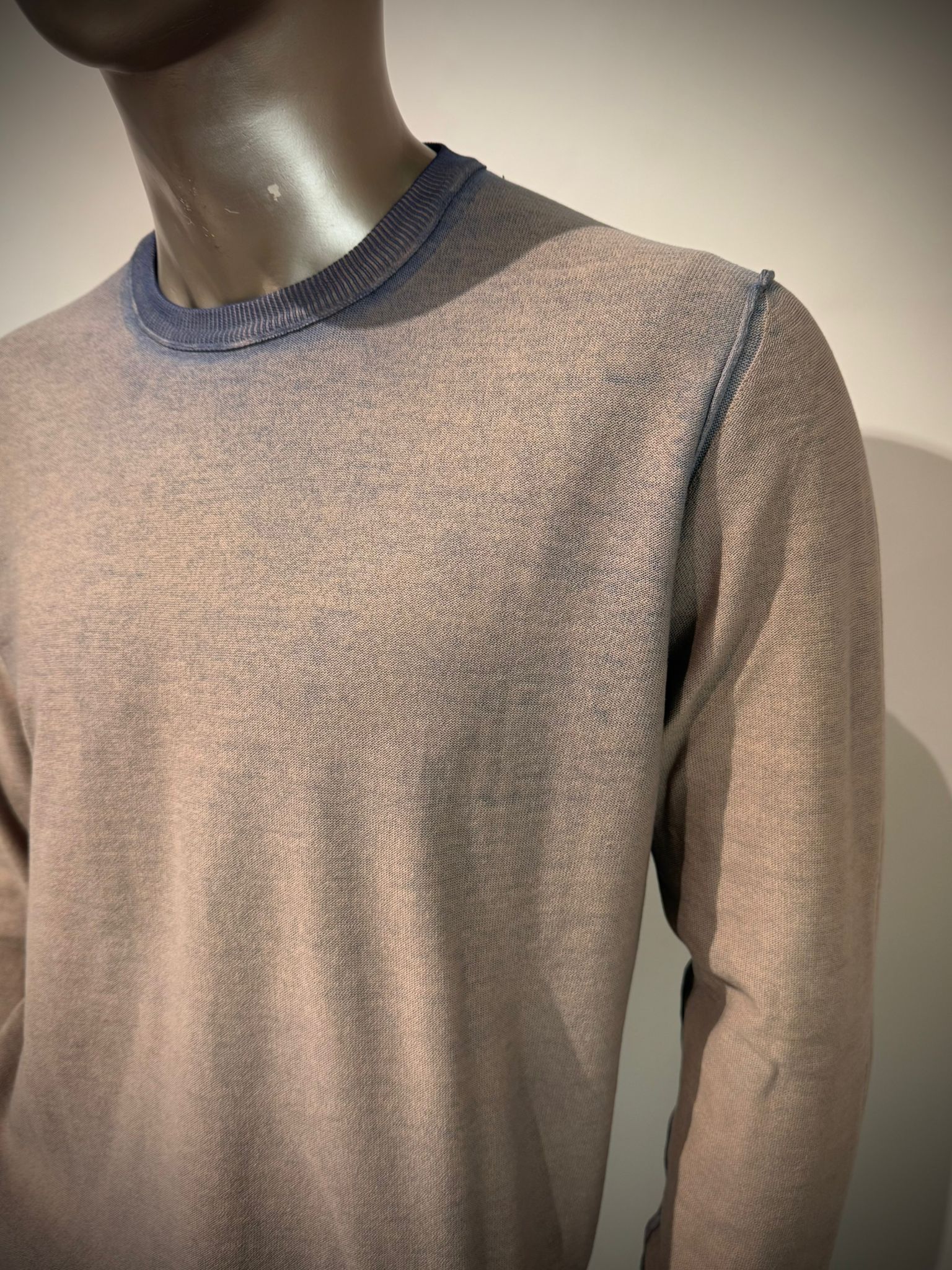 S6-BART Girocollo Reversibile Inchiostro/Yuta Man