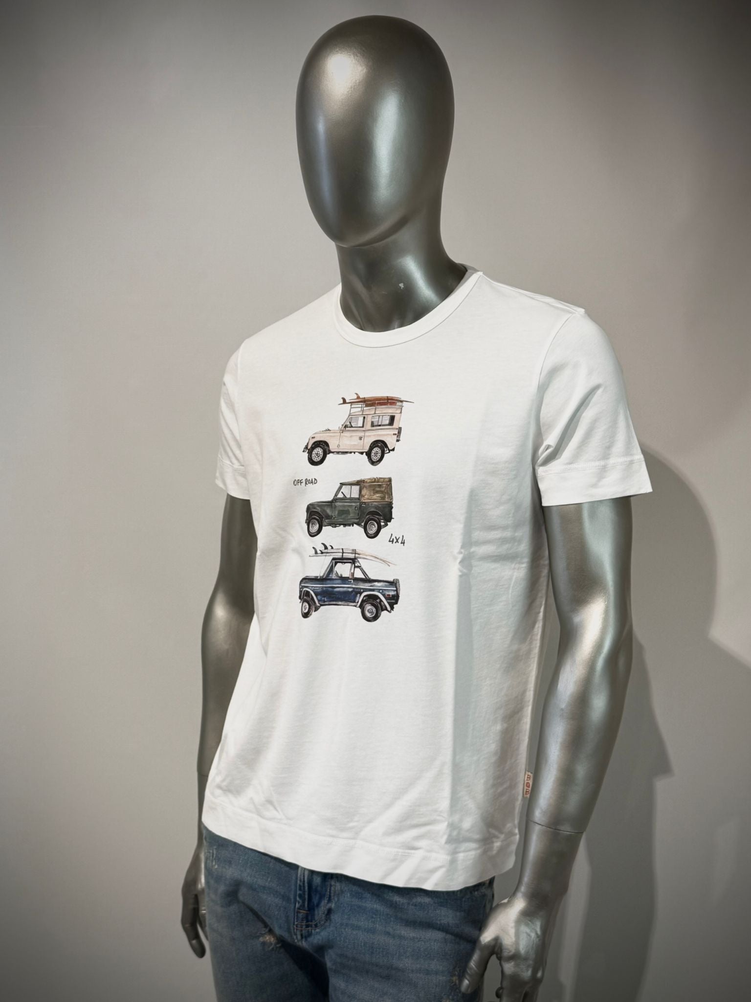 S6-COLOR-Shirt VR0386 Crema Man