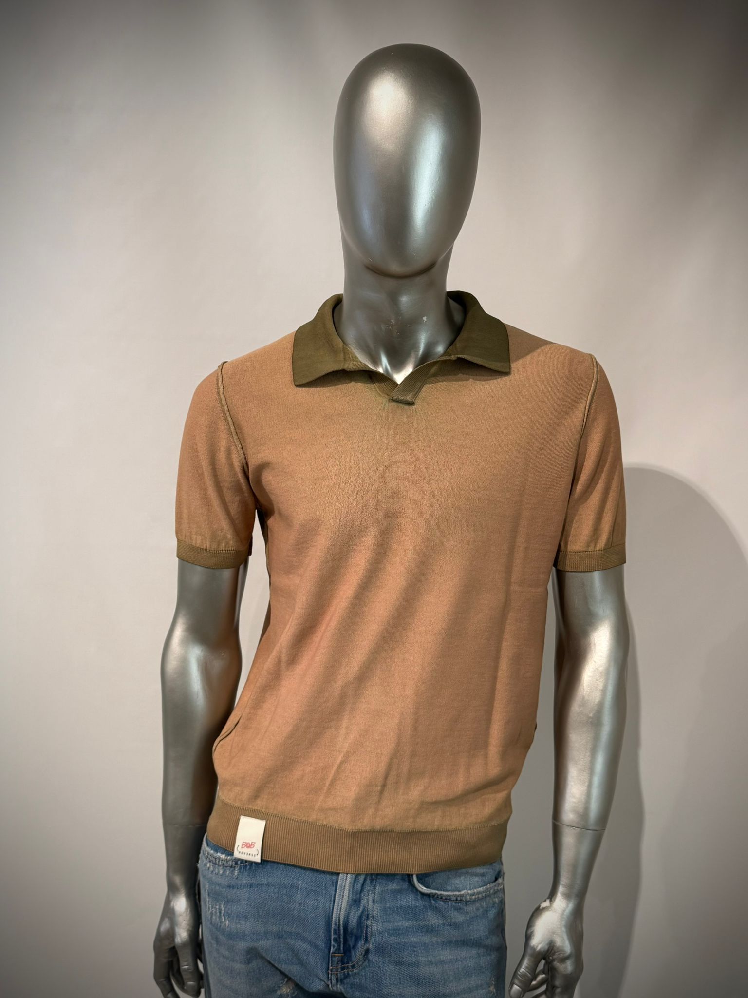 S6-PERRY Polo Reversibile Selva/Aurora Man