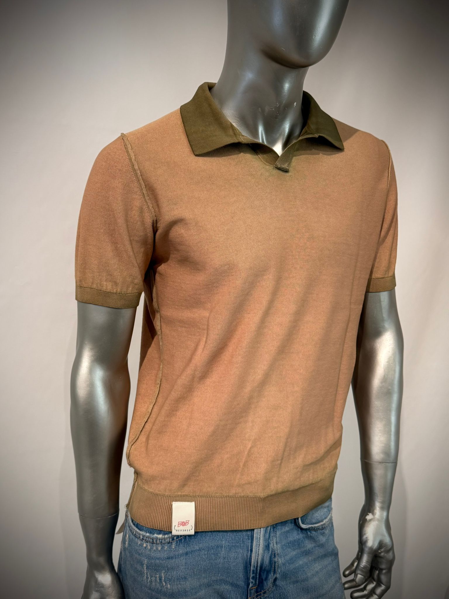 S6-PERRY Polo Reversibile Selva/Aurora Man