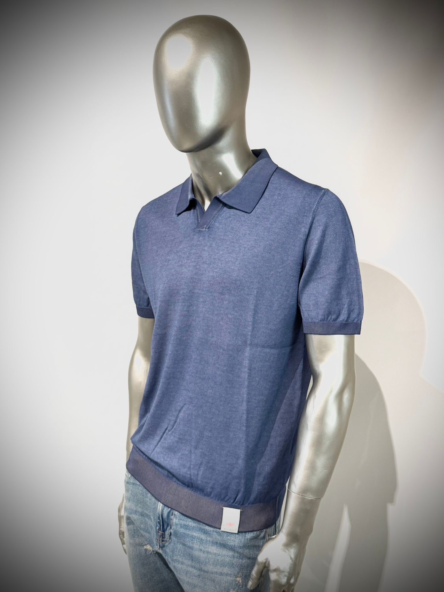 S6-PERRY Polo Reversibile Inchiostro/Yuta Man