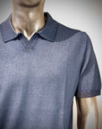 S6-PERRY Polo Reversibile Inchiostro/Yuta Man