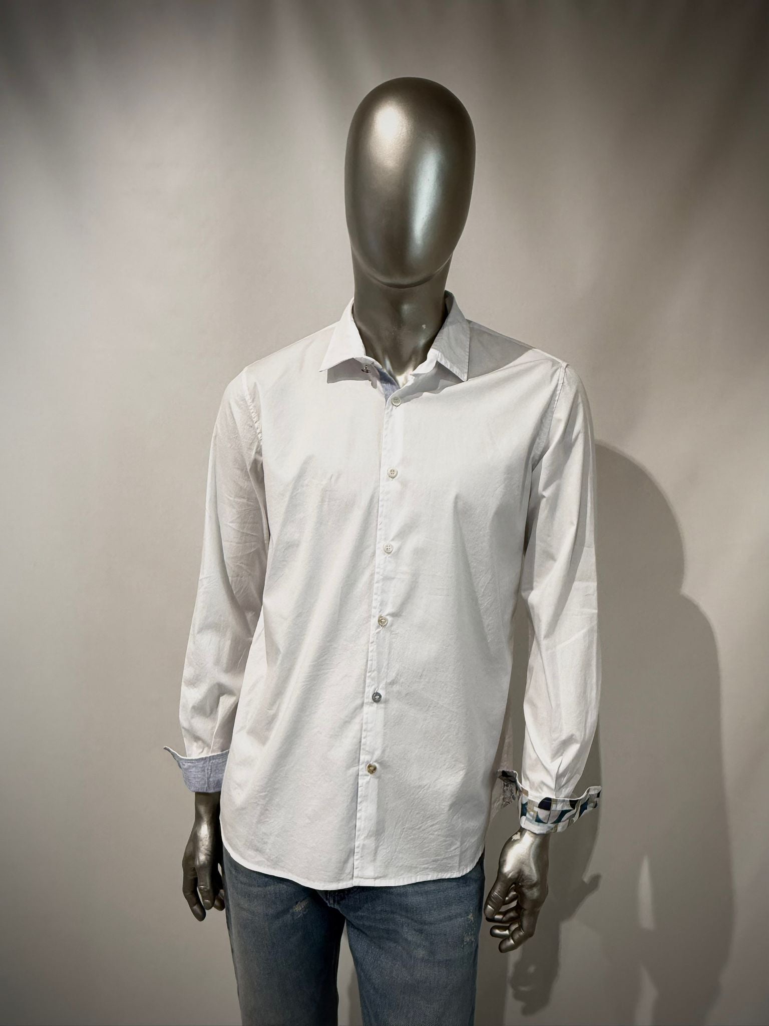 S6-RABBY Camicia Var.0517 Bianco Man