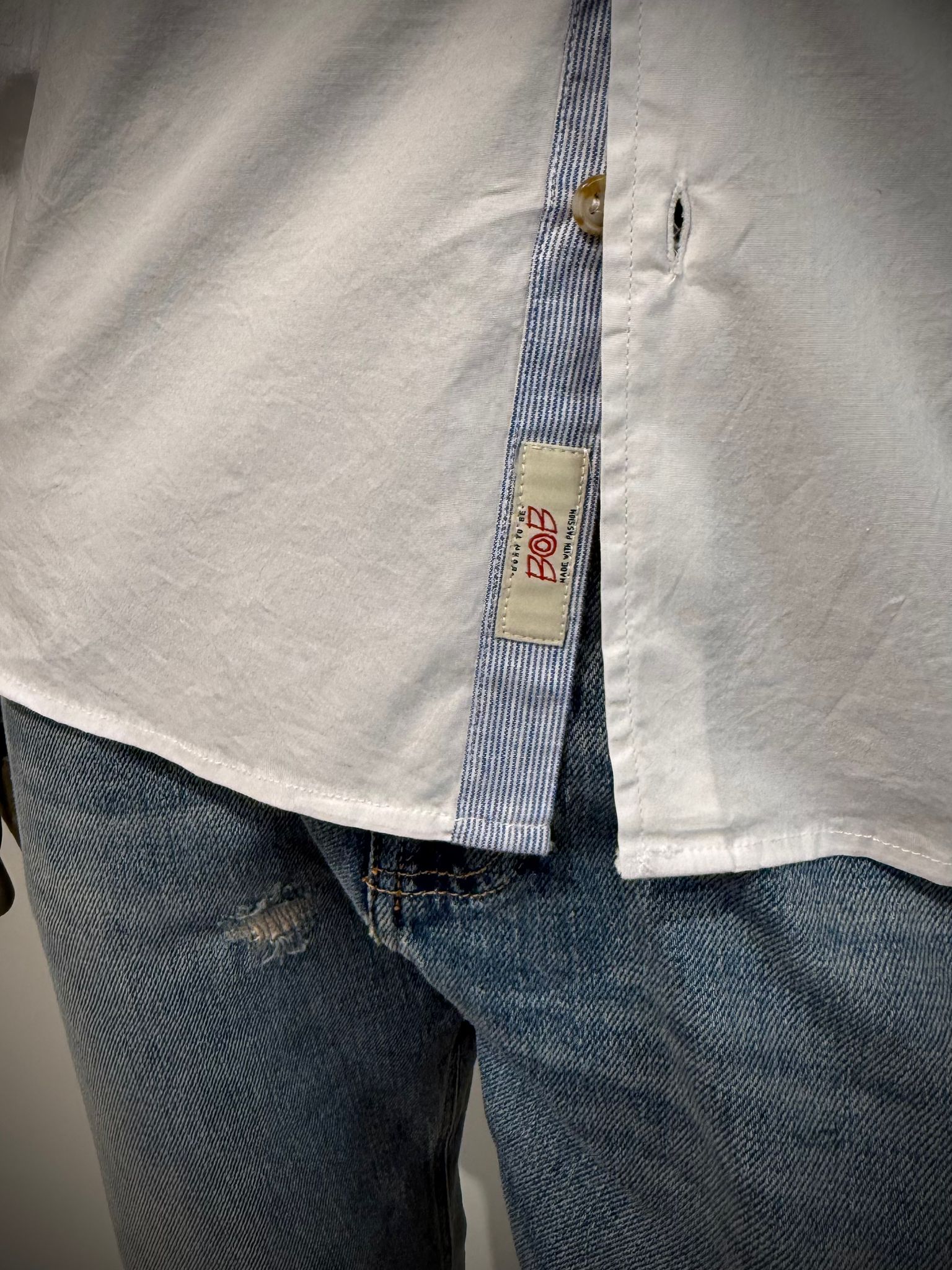S6-RABBY Camicia Var.0517 Bianco Man