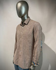 S6-HOLE Camicia Lino Var.0519 Moro Man