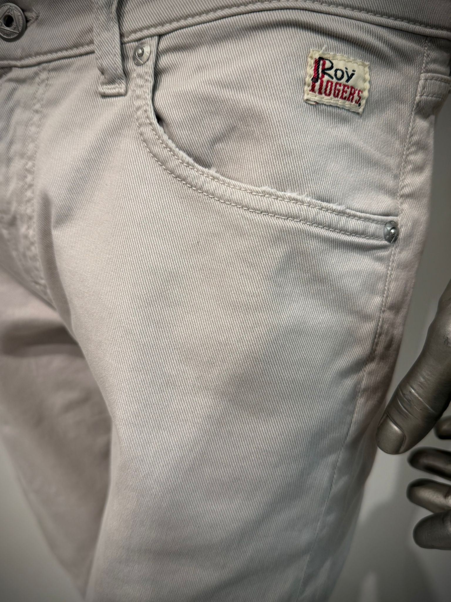 US6-517 Pantalone PLAIN Marble Man