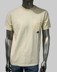 US6- T-Shirt Pocket Jersey Light Yellow Man
