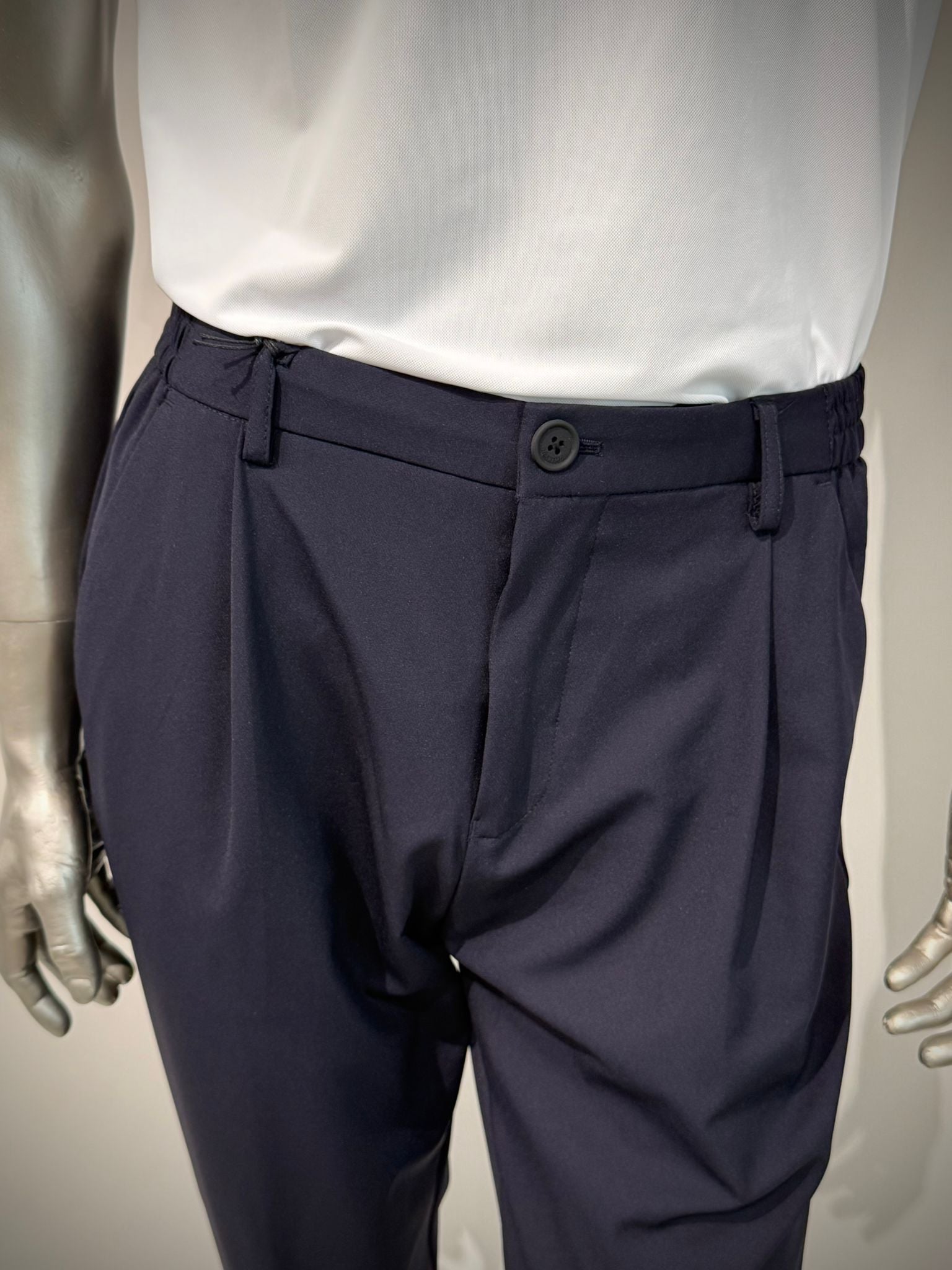 S6-1001 PANTALACCIO TECH Stretch Blue Man