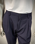 S6-1001 PANTALACCIO TECH Stretch Blue Man