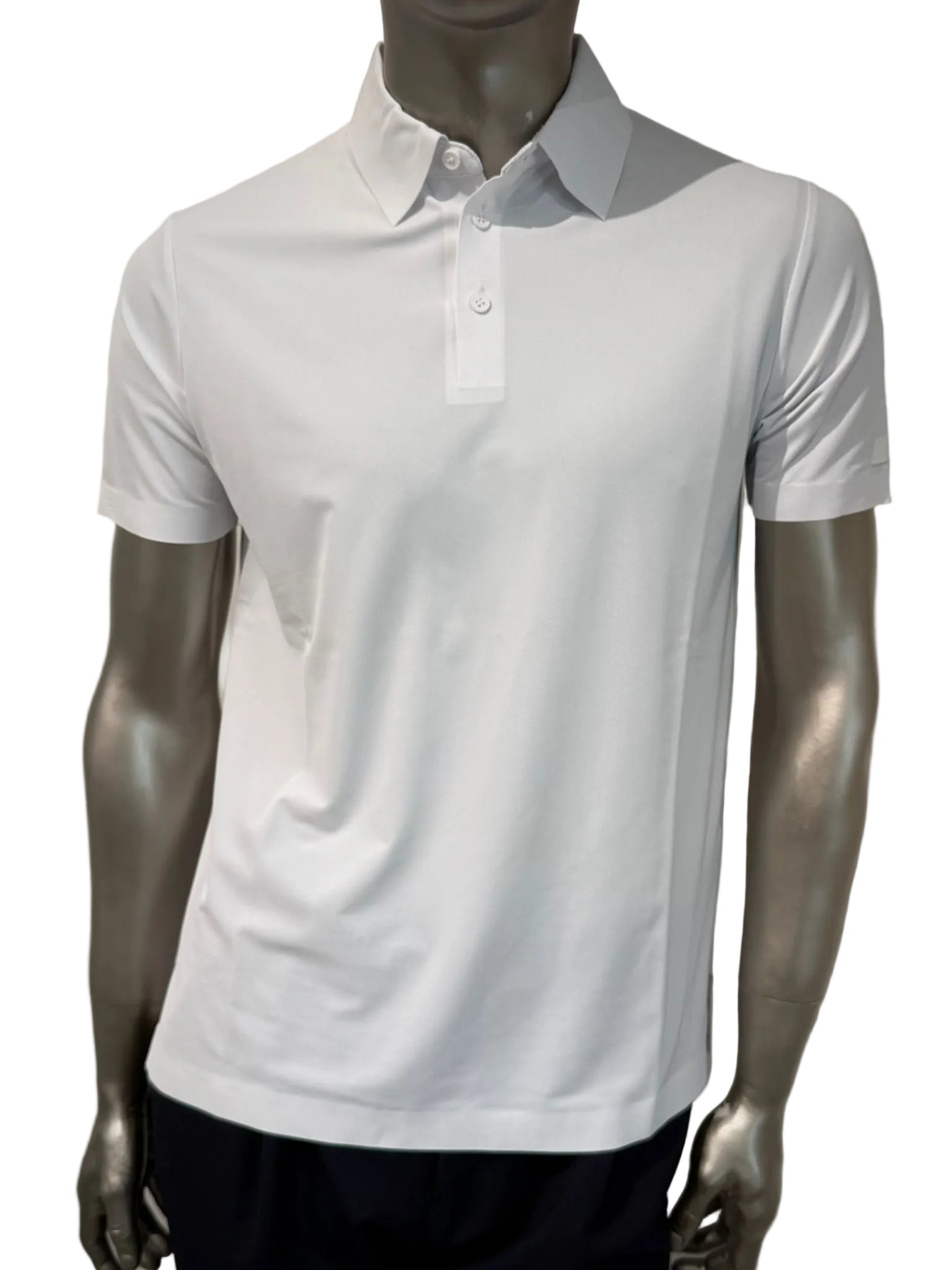 S6-0003 POLO Oxford 3D Bianco Man