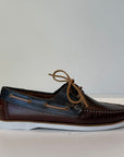S6-4247/40/26 Mocassino Vela Pull-Up Sombrero/Navy Man