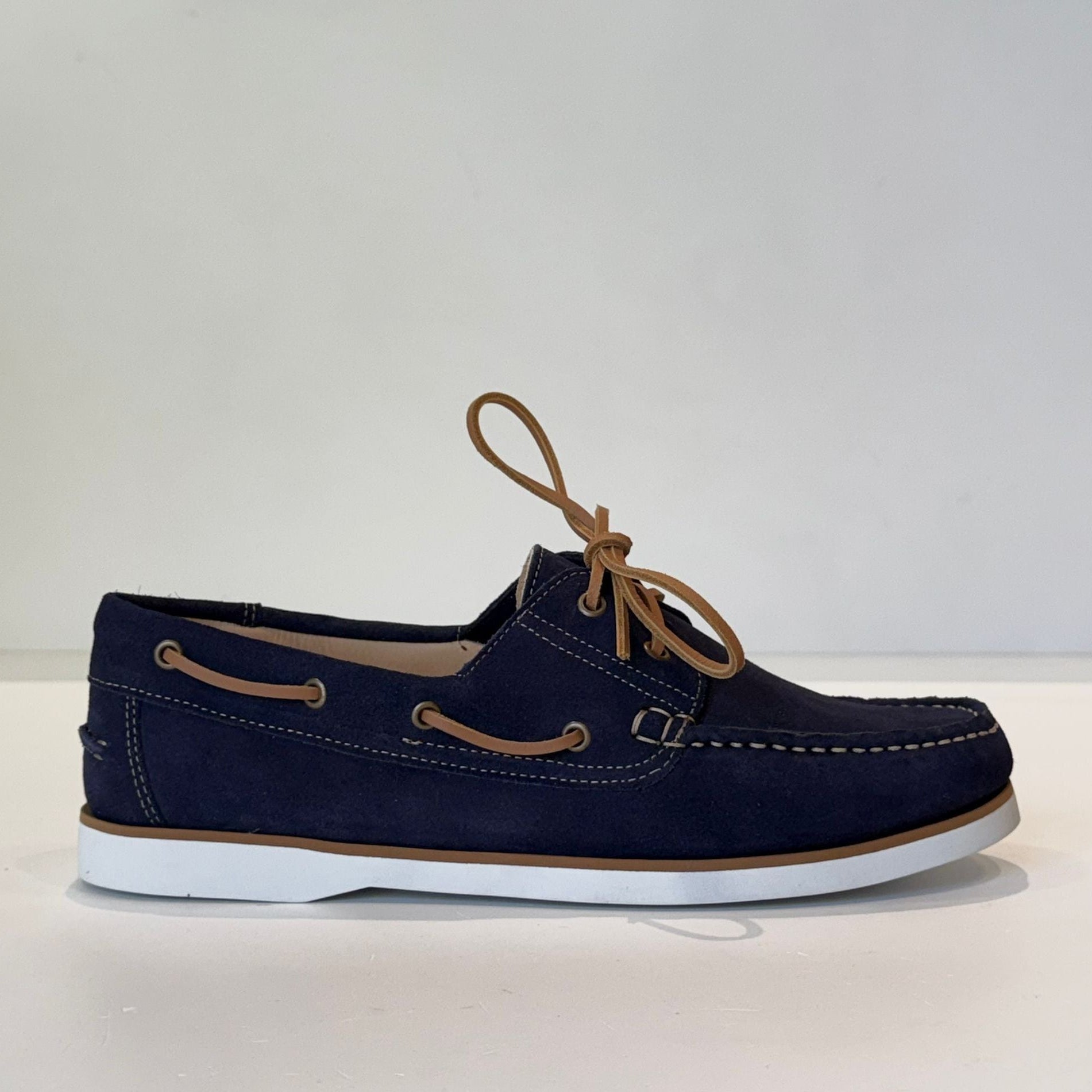 S6-4247/565 Mocassino Vela Suede Navy Man