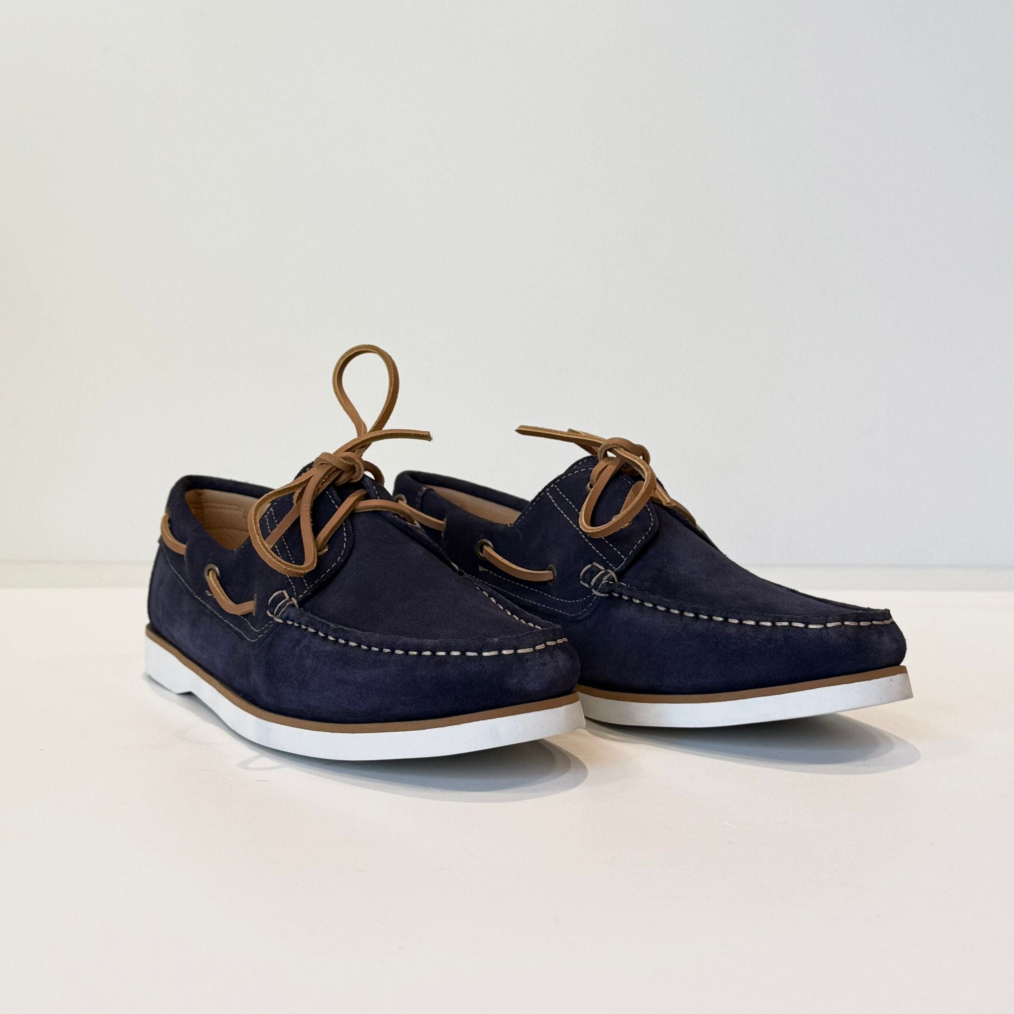 S6-4247/565 Mocassino Vela Suede Navy Man